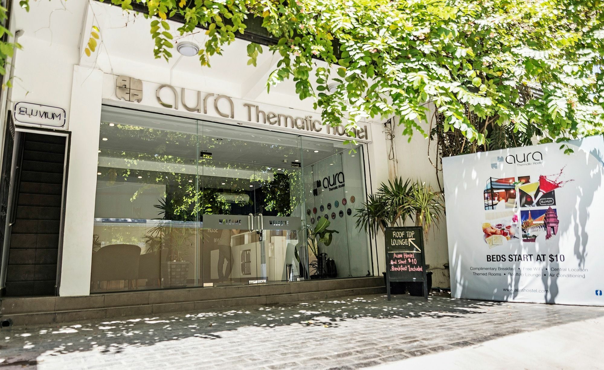 Aura Thematic Hostel Phnom Penh Eksteriør bilde